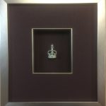 Framing crown charm